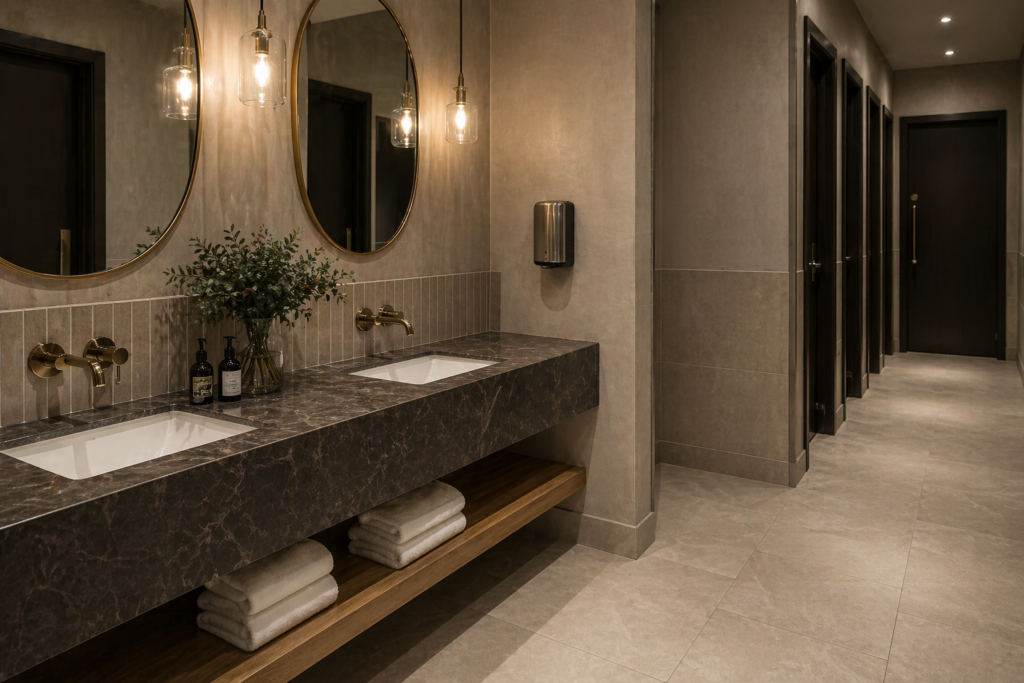 sanitary bins, washroom services, Cornwall